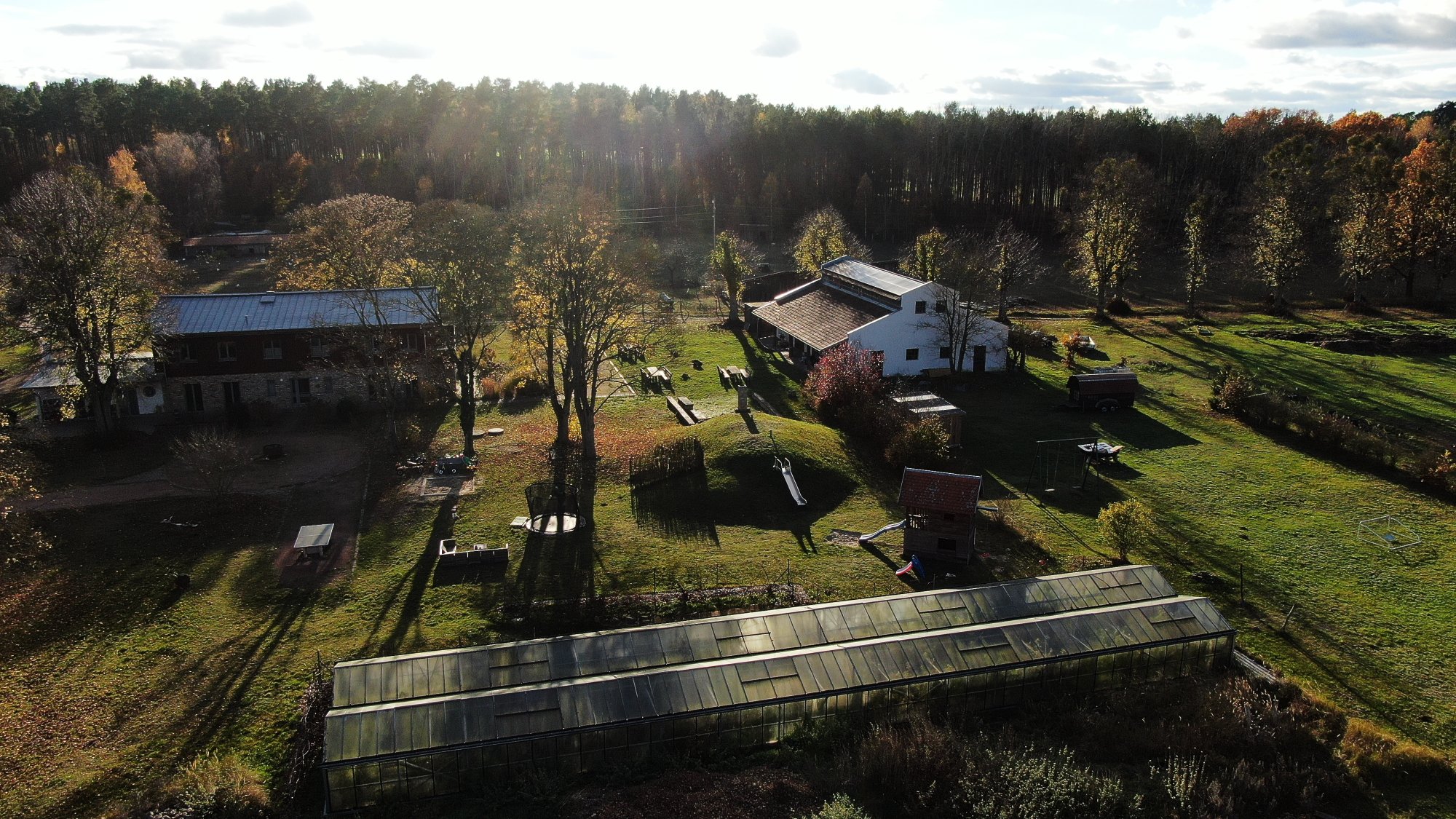 Übersicht über das Gelände